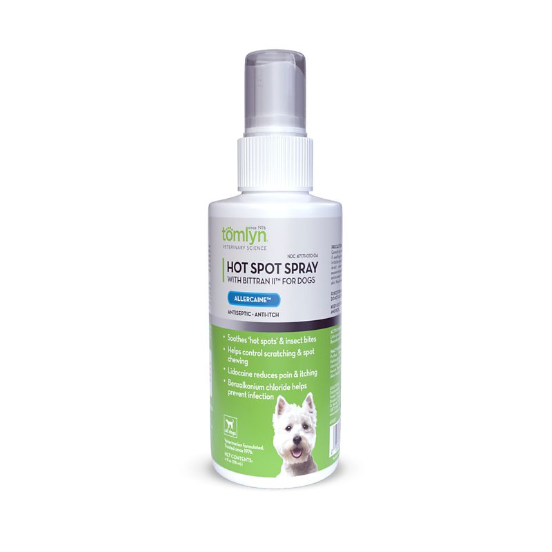 Tomlyn Allercaine Antiseptic Spray for Dogs 4 oz -  FLORIDA HARDWARE LLC, 08642318