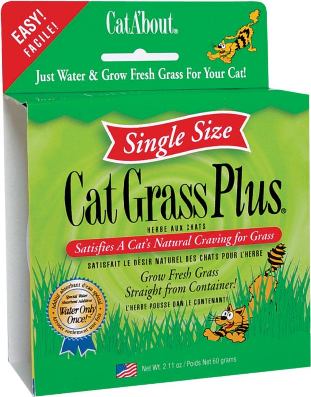 Miracle Care Cat Grass Plus 150 gram (MIRACLE PET 418736 073101746702 Cat Supplies Cat Treats) photo