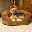 KH Mfg Ortho Bolster Sleeper Brown Dog Bed