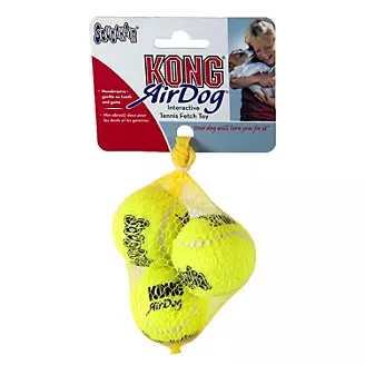 Air KONG Small Squeaker Tennis Ball 6 Pack