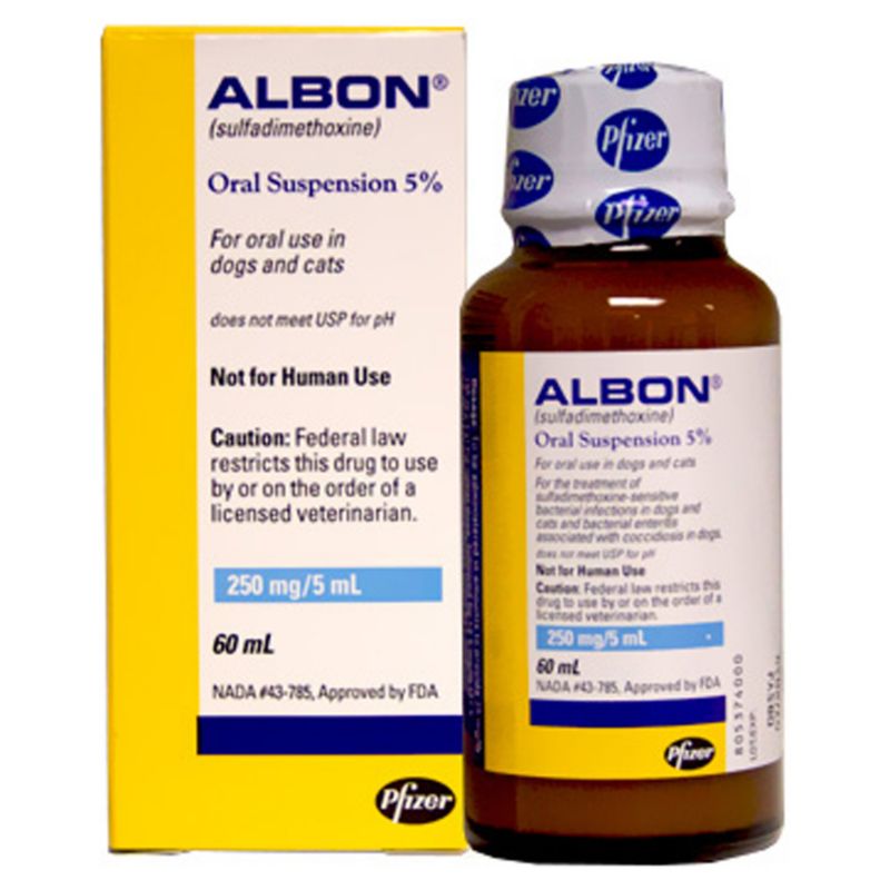 Albon Oral Suspension 16oz
