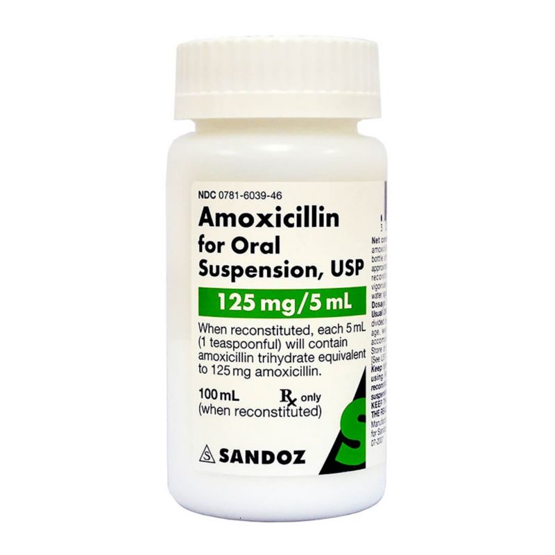 Amoxicillin Oral SusPENSION 125 MG/5ML