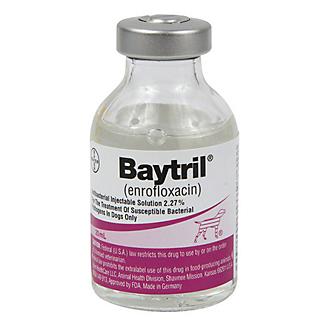 Baytril Injectable Solution 2.27 Percent 20ml