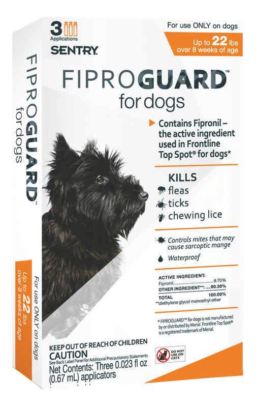 Fiproguard for Dogs 3 Month Supply Up to 22lbs