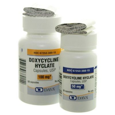 Doxycycline Hyclate 50mg 50 Capsules