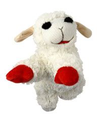 lamb chop dog toy jumbo