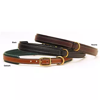 Tory Leather Padded Dog Collar