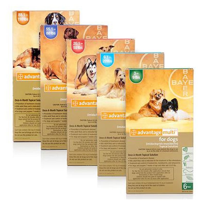 advantage multi for dogs side effects