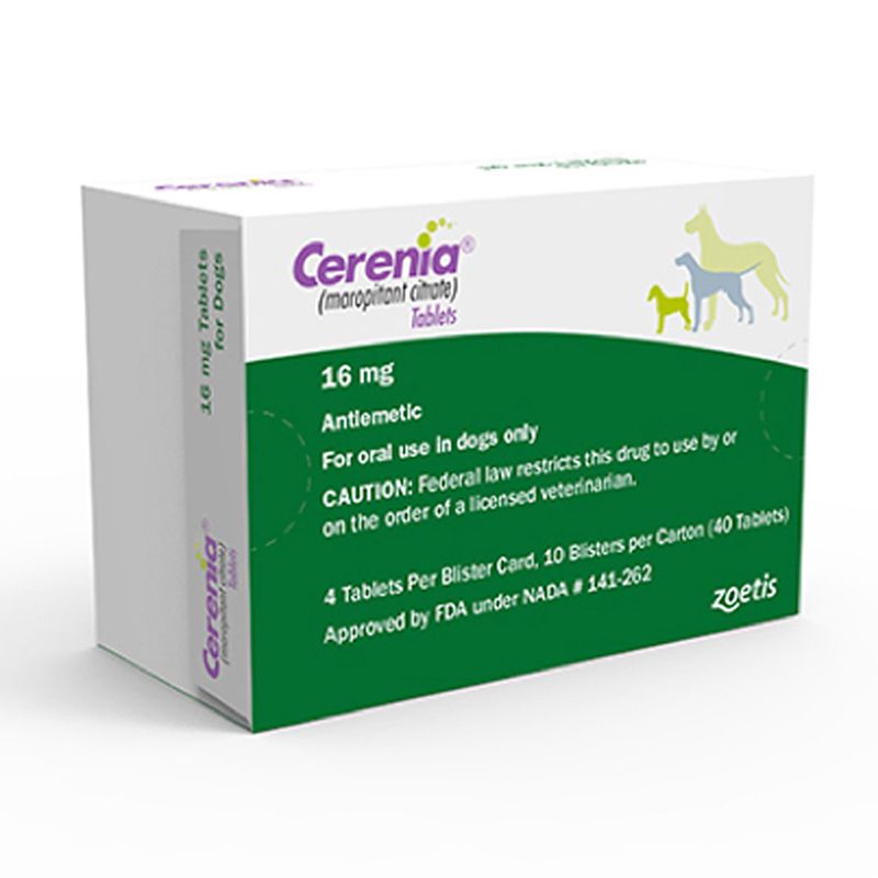 Cerenia Tablets 4 Pack 16mg