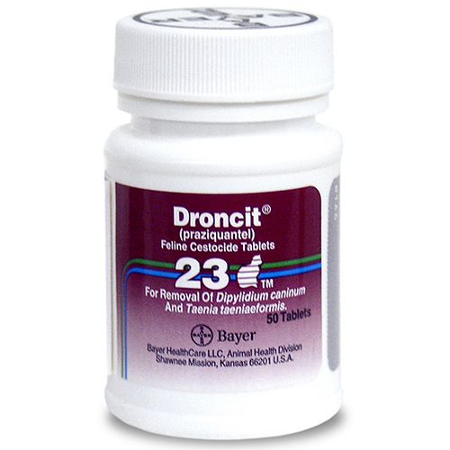 Droncit Chewable Tablets for Cats 23mg 1 ct