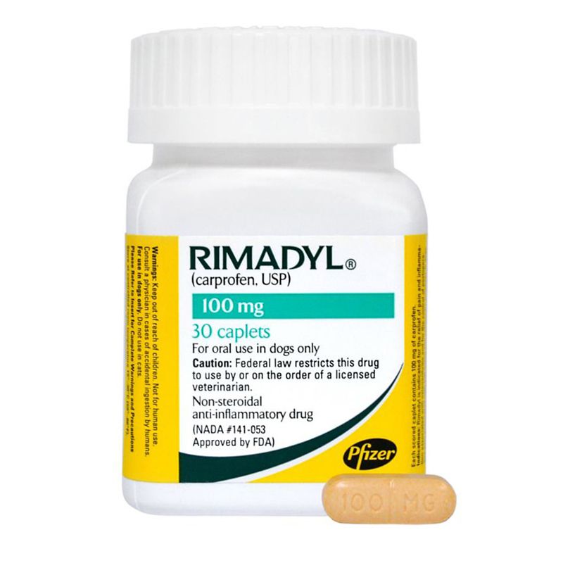 Rimadyl Caplets 25mg 30ct for Dogs