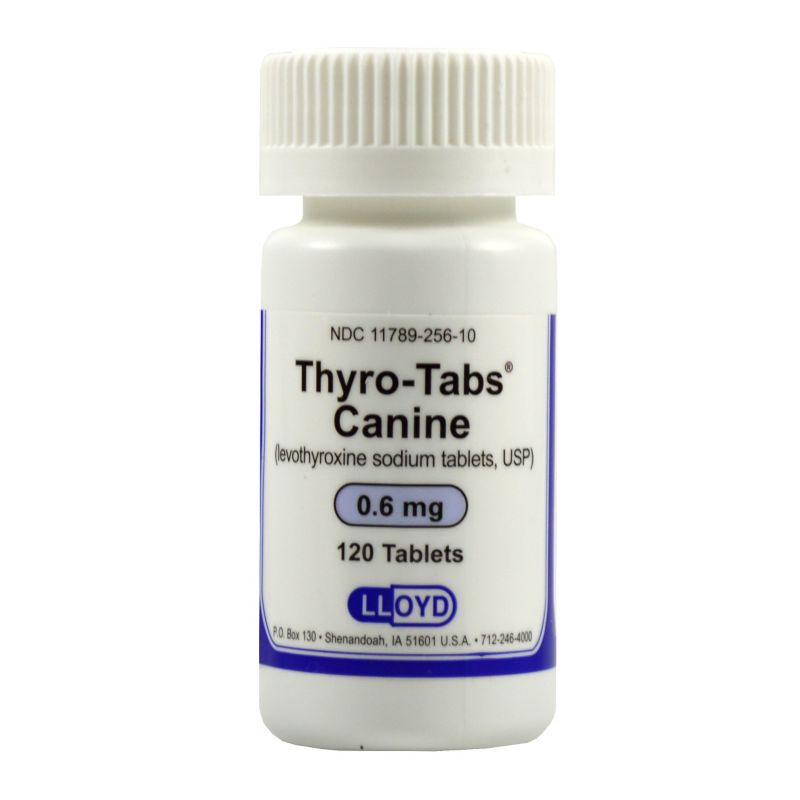Thyro-Tabs Canine 0.6mg 120 ct