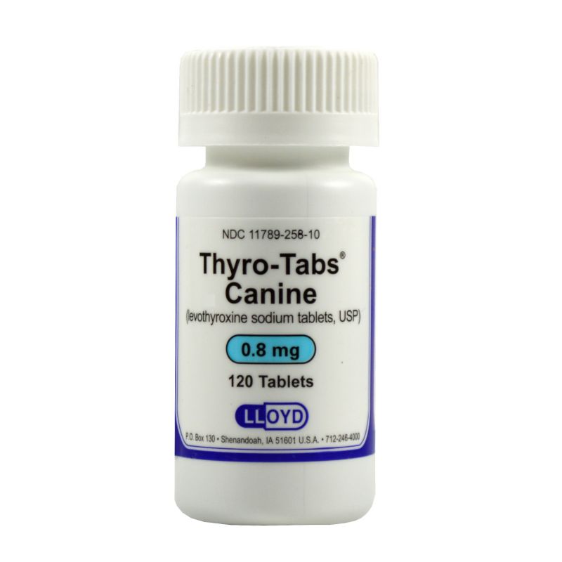 Thyro-Tabs Canine 0.8mg 120 ct