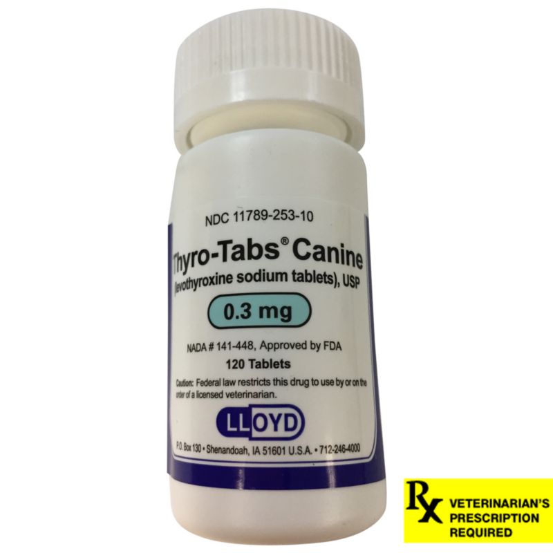Thyro-Tabs Canine 0.3mg 1 ct