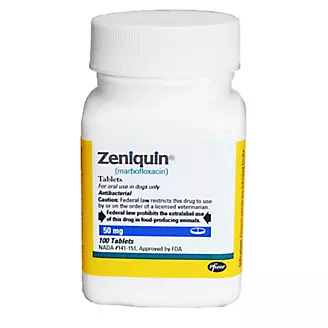 Zeniquin for Dogs and Cats 50 mg