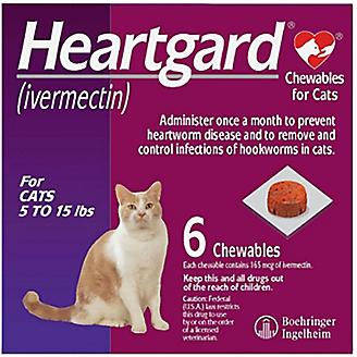Heartgard Chewables for Cats - 6 ct