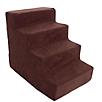 Majestic Pet 4 Step Suede Dog Stairs
