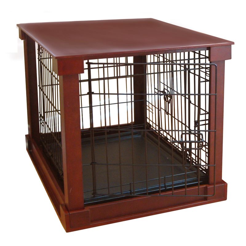 Photos - Pet Carrier / Crate no brand MERRY PRODUCTS Merry Products Pet Cage with Crate Cover Medium MPMC001 