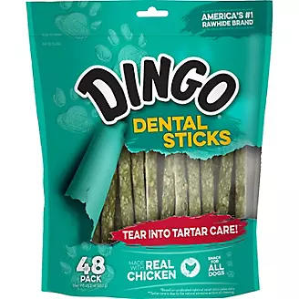 Dingo Dental Sticks Dog Treats