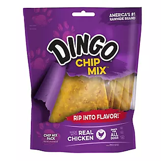 Dingo Chip Mix Rawhide Dog Treats