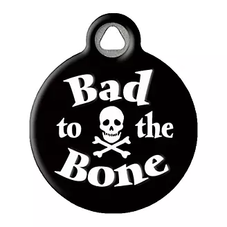 Bad to the Bone Pet ID Tag