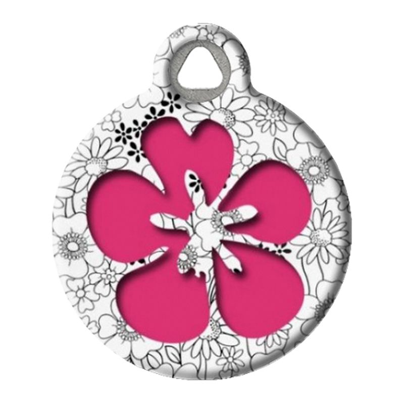 Flower Power Pet ID Tag Small