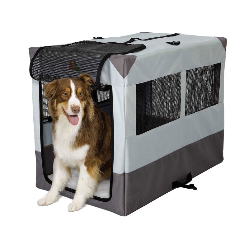 Photos - Pet Carrier / Crate no brand MIDWEST METAL PRODUCTS Canine Camper Sportable Dog Crate 42x26x32 1742SP 