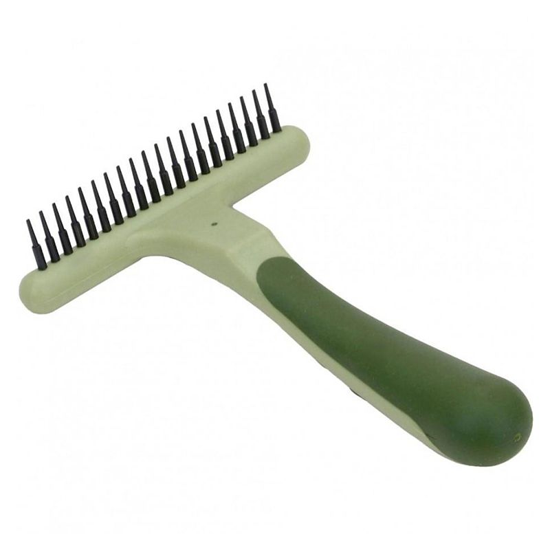 dog grooming rake brush