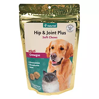 NaturVet Hip and Joint Plus Soft Chew - 120 ct