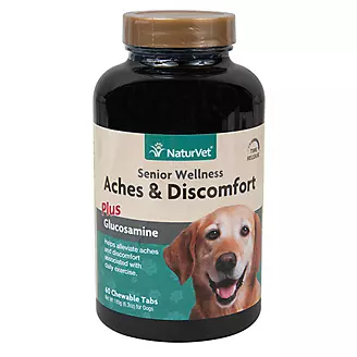 NaturVet Senior Dog Aches and Discomfort - 60 ct