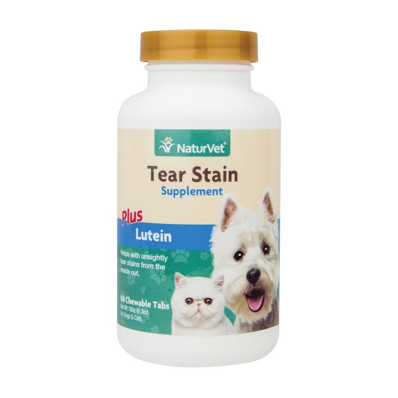 NaturVet Tear Stain Tablets Pet Supplement