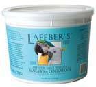 Lafeber Macaw/Cockatoo Pellets Bird Food 25lb