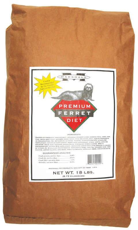 Marshall Premium Ferret Diet 18 lb