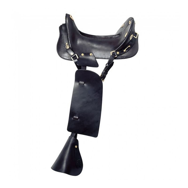 Royal King McClellan Replica Cavalry Saddle 15in B