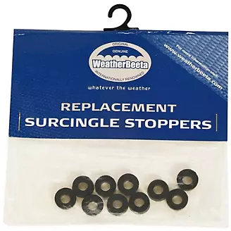 Rubber Surcingle Stoppers 10Pc