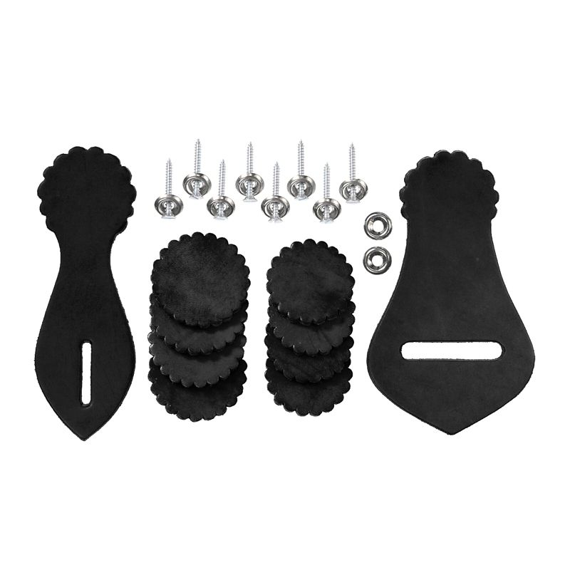 56-1000-2-0 Western Saddle Leather Repair Kit Black sku 56-1000-2-0