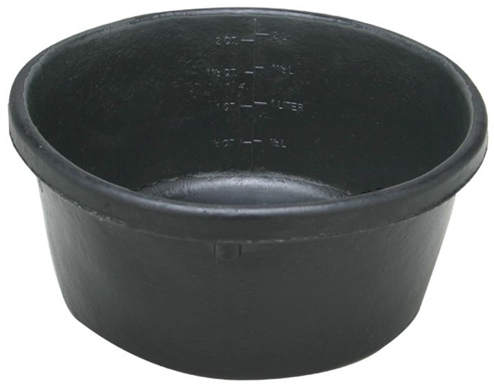 Fortex Industries Inc Cr20 Feeder Pan- Black 2 Quart - CR20 BLACK
