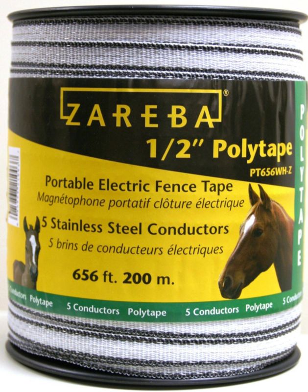 Baygard 656' White Portable Electric Fence Wire