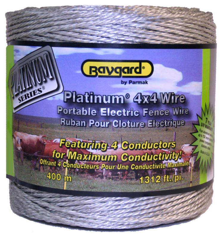 Baygard Electric Fence Wire - White - 1312