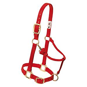 35-2100 S2 Weaver Leather Poly Lead Rope Snap Red 