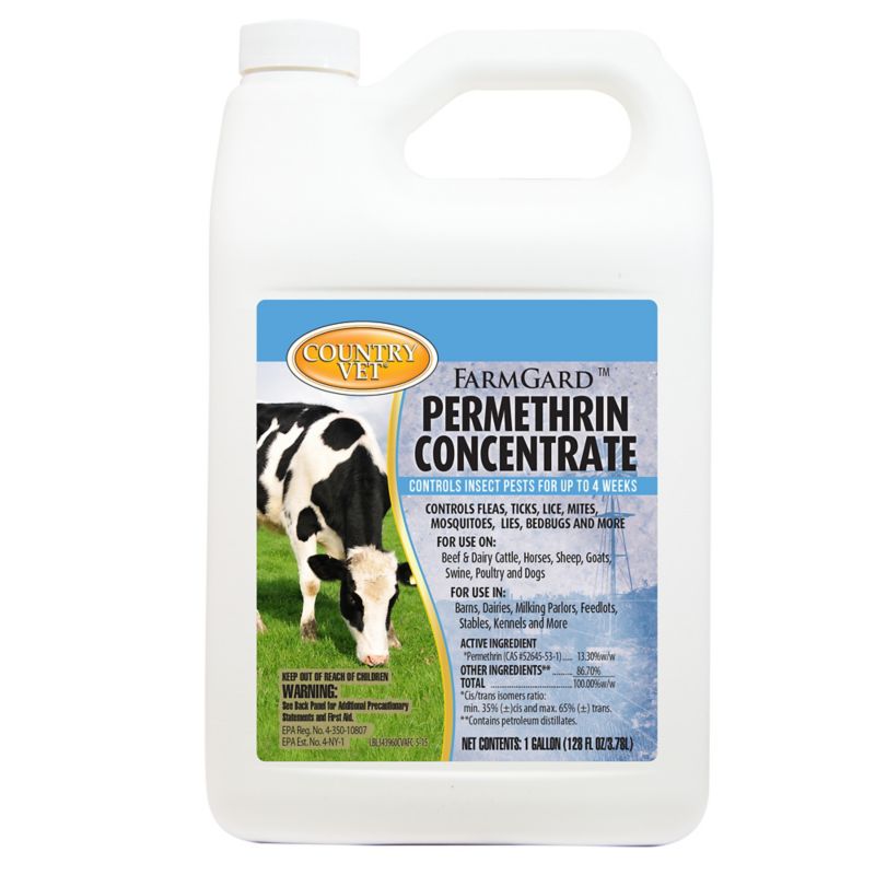 Country Vet 13.3 Permethrin Concentrate 8 oz -  WATERBURY CO INC, 343960CVA