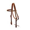Tory Harness Leather DS Tie End BrowbandHeadstall