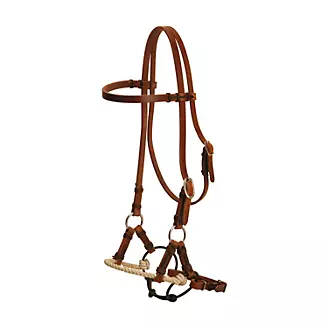 Tory Harness Leather Single Rope Half Breed