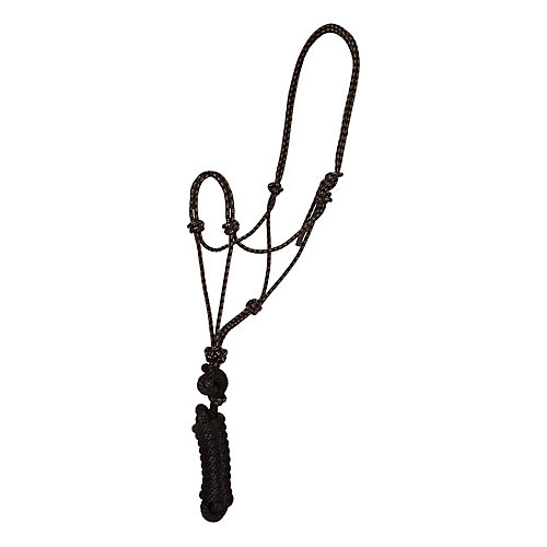 Mustang Economy Mountain Rope Halter/Lead 