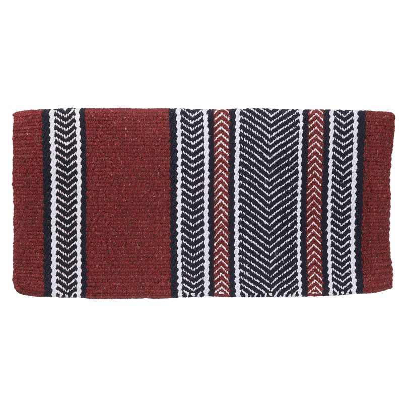 Tough1 Shoshone Saddle Blanket Burgundy