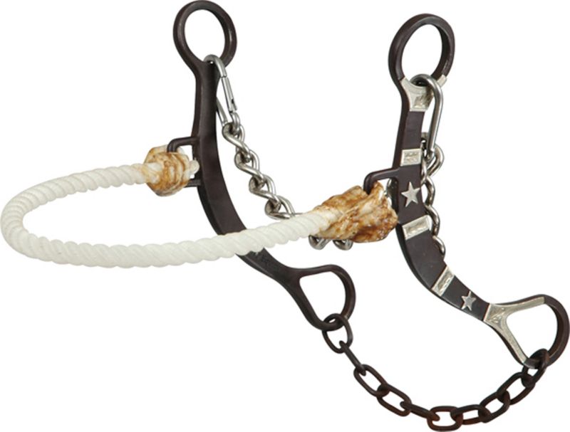 Classic Equine Bozo Sidepull Hackamore 6 3/4In