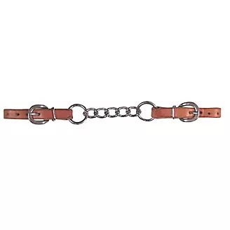 Martin 5-Link Harness Leather Curb Strap