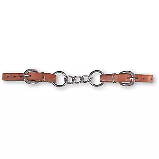 Martin 3-Link Harness Leather Curb Strap