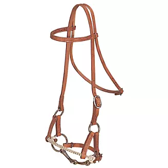 Weaver Harness Leather Single Rope Half Breed