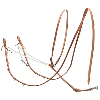 Weaver Harness Leather Cowboy German Martingale